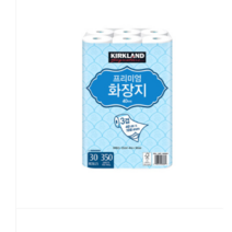 커클랜드 프리미엄 화장지 3겹 롤화장지 30롤, 2팩