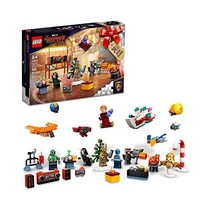 레고 마블 스튜디오의 가디언즈 오브 갤럭시 2022 어드벤트 캘린더 76231 빌딩 장난감 세트(268피스)