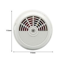 12v 휴대용 가연성 가스 누출 센서 감지기 천연 프로판 부탄 lpg 경보 경고 홈 보안, 하얀