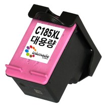 삼성 INK-M185 대용량 재생 잉크 SL-J1680 SL-J1683 SL-J1685 SL-J1780W SL-J1780DW SL-J1785W, [잉크메이드] C185XL 칼라대용량/재생(3배용량), 1개
