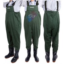 해루질 갯벌체험 가슴 낚시 체스타 웨이더 장화, 245