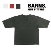 반스 BARNS 5부 소매 BIG COZUN CONCHO 티셔츠 BR-23168 23SS