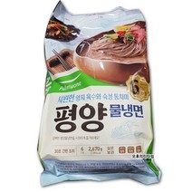 풀무원 시원한 평양 물냉면 445g x 6인분 동치미 열무 함흥 비빔