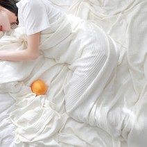 러빙랩 러빙랩 멜로디 대나무섬유 80수 코마사 거즈 이불 200X230cm, 베이지