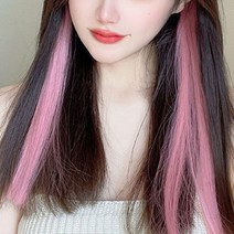 은꽃밴드 C-131 시크릿투톤 붙임머리, E.사쿠라핑크4P