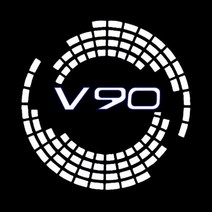 자동차 LED 도어 웰컴 라이트 2 개 볼보 V40 V60 V90 XC40 XC60 XC90 S60 S90 프로젝터 로고 고스트 섀도우 액세서리, 2PCS