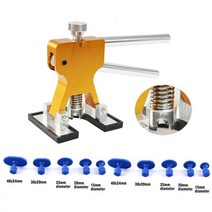 자동차 덴트 제거 덴트 풀러 auto body repair tool kits car body denting dent remover paintless repair tools kit, 10pcs 탭으로