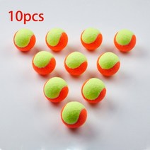 테니스 연습공 정구공 시합구 공 볼 연습용 테니스 100개 30개 연습구 레슨볼 1051pcs 탄성 소프트 비치 전문 padel 훈련 스포츠 고무 저압 -40 132, 협력사, 오렌지 10개