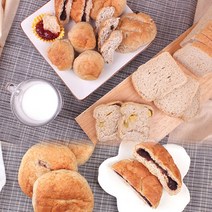 참농부들 새싹발아발효 국내산 통밀빵 우리밀빵 다이어트통밀빵 당뇨예방에 좋은빵 HACCP적용, 발아통밀 팥빵 110g x 5개