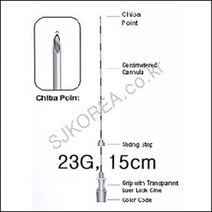 간 조직검사 농양 채취 Chiba Needle