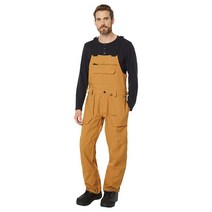 컴퍼니24 볼컴 남성 Roan Bib 오버롤 스노우보드 팬츠 블리치 블랙 S3, Caramel S3_X-Large