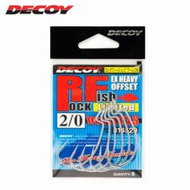 데코이 락피쉬 리미티드 오프셋훅 루어낚시바늘 웜13S, 4／0-814543