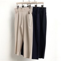 강물처럼 빅사이즈사랑해요 0331RL204 스판 쿨 7부 팬츠 JP