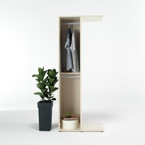 옵티마 롤스크린 드레스룸 코너장 좌 시스템옷장, 워시오크_HNAO17WAC
