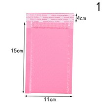 폼포드 폼보드 하드보드지 10pcs 장미 빨간 거품 배송 봉투 거품 우편물 가방 봉투 가방 자체 인감 우편물 패딩, 3-사진으로