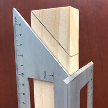 알루미늄 목공 스크라이버 T 자 다기능 사각형 45/90 도 게이지 각도 자 측정 목공 도구 각도계 분도기, default