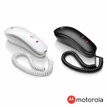 [모토로라] 벽걸이 전화기 CT50 블랙/화이트, 색상:블랙