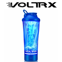 미국직송 VOLTRX 무선 전동 쉐이커 텀블러 USB 충전 자동 믹싱 단백질 프로틴 쉐이크 트라이탄 미숫가루 믹서 운동 보틀 블랜더 700ml 파랑색