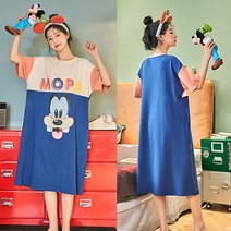 여성 원포켓 루즈핏 패션 반팔 여름 홍 원피스 치마 68378518EA