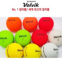 볼빅 Vivid 비비드 칼라볼 30알 깨끗한 로스트볼 골프공, A급, 1개, 30개