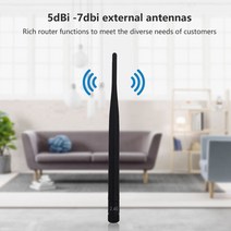 lte라우터 와이파이라우터 유심라우터 Cioswi-2.4G 3G Lte Wifi 안테나 강도 신호 5dBi 야외용 무선 라우터, 02 2Antenna 2Pigtail_02 3G 4G