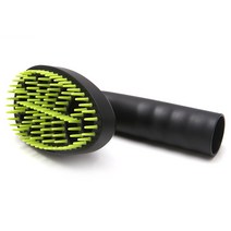 애완 동물 고양이 개 손질 브러시 진공 청소기 부착기 부착 도구 느슨한 헤어 신랑 32mm, 검은색