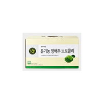 초록마을 유기농 양배추 브로콜리, 80ml X 180입
