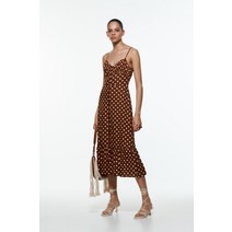 자라 봄여름 여성 도트 나시 플레어 원피스 7969044 087