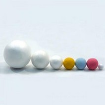 스티로폼구 - 31700, 흰색40mm 10개입