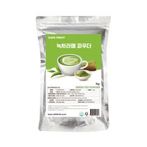CAFEFRUIT 녹차라떼 파우더, 1kg, 1개입, 1개