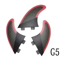 패들보드 서핑보드 키판 윈드서핑 BiLong-FCS 서핑 보드 핀 트윈 트라이 핀 a 세트 G5 사이즈 유리 섬유, 10 G5