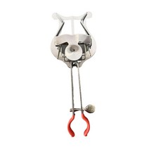 GHSHOP 클라리넷 거문고 악보 클램프 스탠드 악기 홀더 마칭 밴드 용 트럼펫 마칭 거문고, 15cm, 금속, 은빛