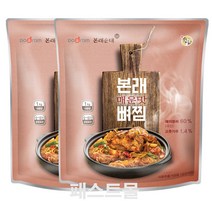 도드람 본래 매운맛 뼈찜, 2개, 1kg