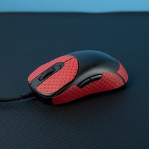 마우스 VAXEE AX 그립 OUTSET 스티커 ZYGEN NP-01 모음, 얇은빨간색(두께0.29MM), 한개옵션1