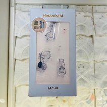 [압소바][해피랜드] 출산용품세일 /신생아부터 쭉 쓰기 좋은 자가드 면 손수건 /은은한 무늬로 어디에나 쓰기 좋은 제품 /10장 한세트*포포쟈가드손수건*