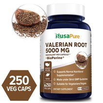 누사퓨어 발레리안 루트 5000mg 250캡슐
