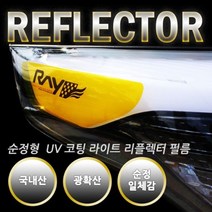 프로라인 필름 UV코팅 리플렉터 현대 W7C1001 1세트 2P 라이트 튜닝 공구장비