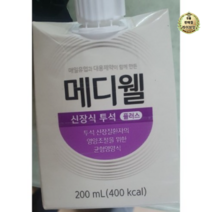 엠디웰 메디웰 신장식 투석 플러스 균형영양식 200ml x 6팩 1개, 1세트