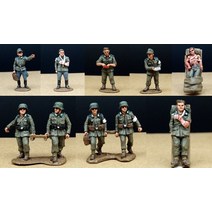 디오라마 미니어처 피규어 모형 조경 172 스케일 다이 캐스트 수지 모델 wwii 독일 의료 군인 및 구급차 군인 모델 조립 키트 (도색되지 않음)