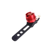 LED경광등 경광봉 신호봉 주차스토퍼 2 pcs 도로 산악 자전거 라이트 led 플래시 방수 자전거 테일 라이트 자전거 리어 라이트 야간 라이딩 안전 경고등 7, 008009-빨강-2, 008009-red-2