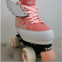 운동화끈 장식 인라인장비 인라인 보호 장비 장식 무대신발장식 신발DIY 운동화장식 신발장식 인라인필수품 롤러스케이트장식, 실버