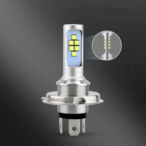 LED전조등 헤드라이트 전조등 LED 소켓 자동차 36W H4 오토바이 헤드 라이트 LED 양면 범용 스쿠터 프론트, 01 WHITE