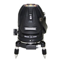 신콘 그린 레이저 레벨기 SL-330G / 1개 4V1H 2P T 6배밝기 추방식 AA알카라인