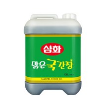 삼화식품 삼화 맑은국간장 13L, 1개
