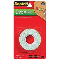 HQA4210363M)폼양면테이프(2115/18mm*1.5m) 재접착테이프 3M재접착테이프 3M폼양면테이프 3M양면테이프