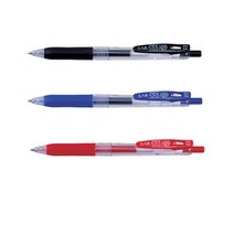 제브라 SARASACLIP 중성펜 클립펜 볼펜 사라사클립, JJB15-BK/블랙, 사라사클립 0.7mm