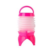 골프 스윙 연습기 트레이너 실내용 접이식 물통 마개 포함 야외 3.5 5.5 7.5L 9.5L 캠핑 여행 보관 수도꼭지 도구, 5.Pink - 3.5L