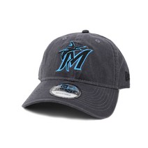 NEW ERA (뉴에라) 캡 9TWENTY MLB 마이애미 마린즈 Miami Marlins GRAPHITE