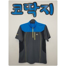 남02815 밀레정품 반팔반집업티 등산티 중고구제 코딱지구제