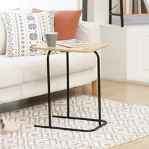 거실협탁 쇼파 인테리어 사이드 베드 보조 카루나 테이블 DIY 대 와이드 선반 장 수납 진열 메탈, #CK 블랙